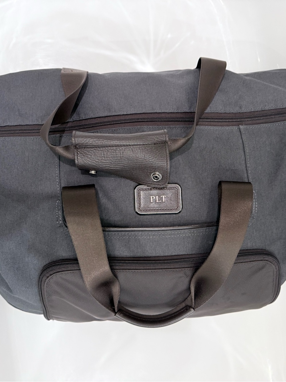 TUMI Alpha 3 Double Expansion Duffel | Anthracite | Rare Discontinued Color